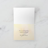 Vogel van Paradise Aangepast Dank je Opmerkingskaa Bedankkaart (Binnen)