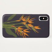 Vogel van Paradise Apple iPhone x Hoesje (Achterkant (horizontaal))