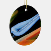 Vogel van Paradise Foto Keramisch Ornament (Rechts)