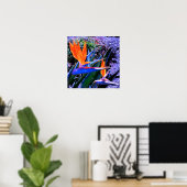 Vogel van Paradise Hawaii Poster (Thuiskantoor)