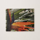 Vogel van Paradise Strelitzia Reginae AcrylPainti Legpuzzel (Horizontaal)