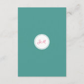 Vogel van Paradise Wedding Wishing Well Kaarten (Achterkant)