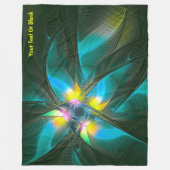 Vogel van Paradsie Fleece Deken (Voorkant)