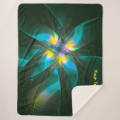 Vogel van Paradsie Sherpa Deken (Voorkant)