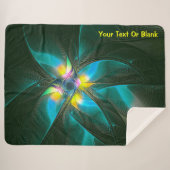 Vogel van Paradsie Sherpa Deken (Voorkant (horizontaal))