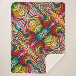 Vogel van trots 2025 sherpa deken