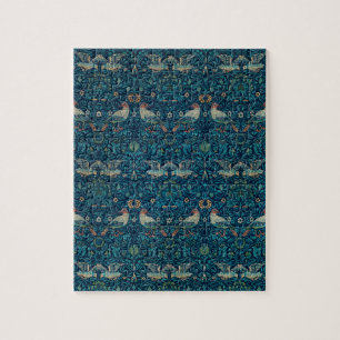 Vogel van William Morris, Vintage Tuin Textiel Kun Legpuzzel