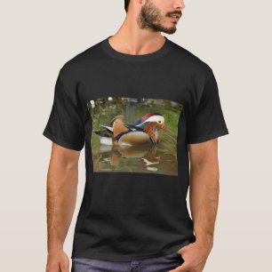 Vogel vreugdevol zwemmen T-shirt