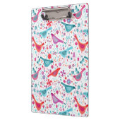 Vogel Waterverf Floral Boho Klembord (Links)