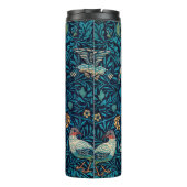 vogel William Morris floral Birds art Thermosbeker (Achterkant)