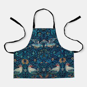  vogel William Morris florale kunst Schort