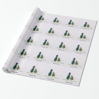 Vogel zegt 'tweet' cadeaupapier