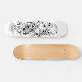 vogelaanval skateboard (Horizontaal)