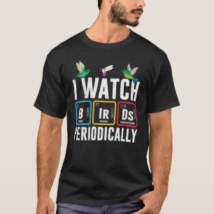 Vogelaar Ik kijk periodiek naar vogels Dolle vog T-shirt