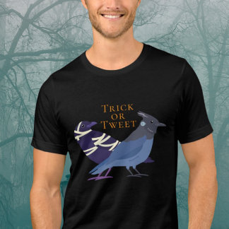 Vogelaars Halloween Trick or Tweet Tri-Blend Shirt