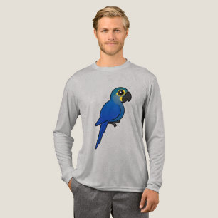Vogelachtige Indigo Ara of Lears Ara Tri-Blend Shirt