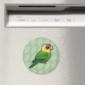 Vogelbare Carolina Parakeet Magneet (Insitu (Vaatwasser))