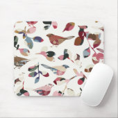vogelbehangpapier muismat (Met muis)