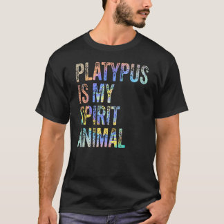 Vogelbekdier Is Mijn Geestdier Vogelbekdier T-shirt