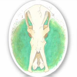 vogelbekdier sticker