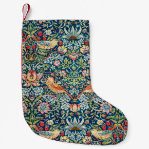  vogelbloem aardbei kerstpatroon kleine kerstsok