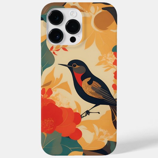 vogelbloemblaadjes Case-Mate iPhone case (Achterkant)