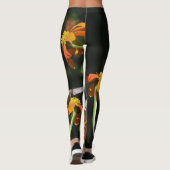Vogelbloemen drijven over de Leggings (Achterkant)