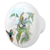 Vogelbloemen Wilde dieren Knoop Keramische Knop (Rechts)