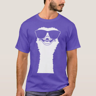 Vogelboeket met zonnebril meisje t-shirt