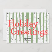  vogelboom - kerstkaart (Achterkant)