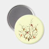 Vogelboom Magneet (Voorkant / Achterkant)