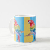 Vogelbroedvogels Birthday Pastel Blue Mok (Voorkant links)