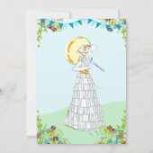 Vogelbundeltuiningsuitnodigingen Kaart (Achterkant)