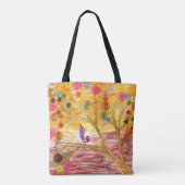 VogelCanvas tas (Achterkant)