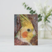 Vogelcollage Briefkaart (Staand voorkant)