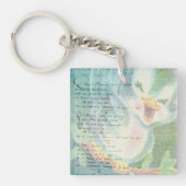  vogelcollage sleutelhanger (voorkant)