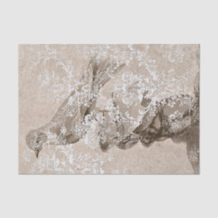 vogelcollage tissuepapier