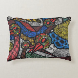 Vogelconferentie Decoratief Kussen