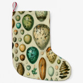  vogeleieren Franse viseieren Kleine Kerstsok (Voorkant)