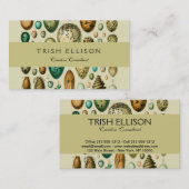 vogeleieren Franse viseieren Visitekaartje (Voorkant / Achterkant)