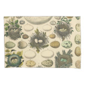 vogeleieren met nestkunst kussensloop (Voorkant)