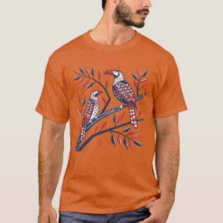 vogelfamilie t-shirt