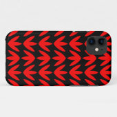 Vogelfeet - rood en zwart.pdf Case-Mate iPhone case (Achterkant (horizontaal))