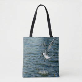 Vogelfoto/Black-headed Gull/Bird Lover Gift/ Draagtas