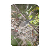 Vogelfotografie, Bohemian Waxwing Badmat (Voorkant Verticaal)