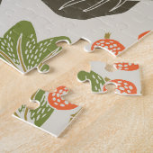 Vogelfruittuin: naadloos legpuzzel (Zijkant)