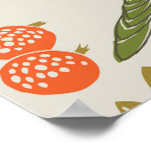 Vogelfruittuin: naadloos poster (Hoek)