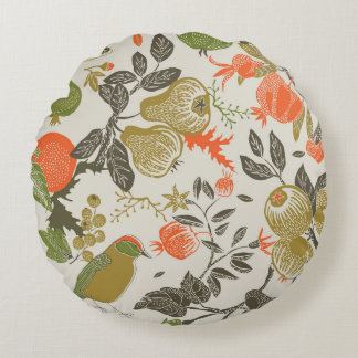 Vogelfruittuin: naadloos rond kussen
