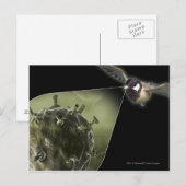 Vogelgriep uit de vogel briefkaart (Voorkant / Achterkant)