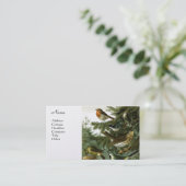 Vogelgroep 3 visitekaartje (Staand voorkant)